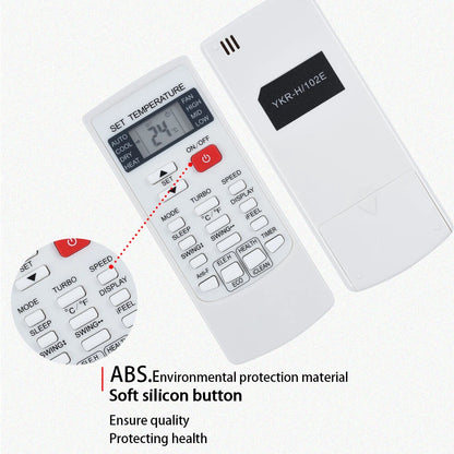 Remote Control For Della Air Conditioner 048-MS-12K1V-17S-IN 048-MS-12K2V-17S-IN
