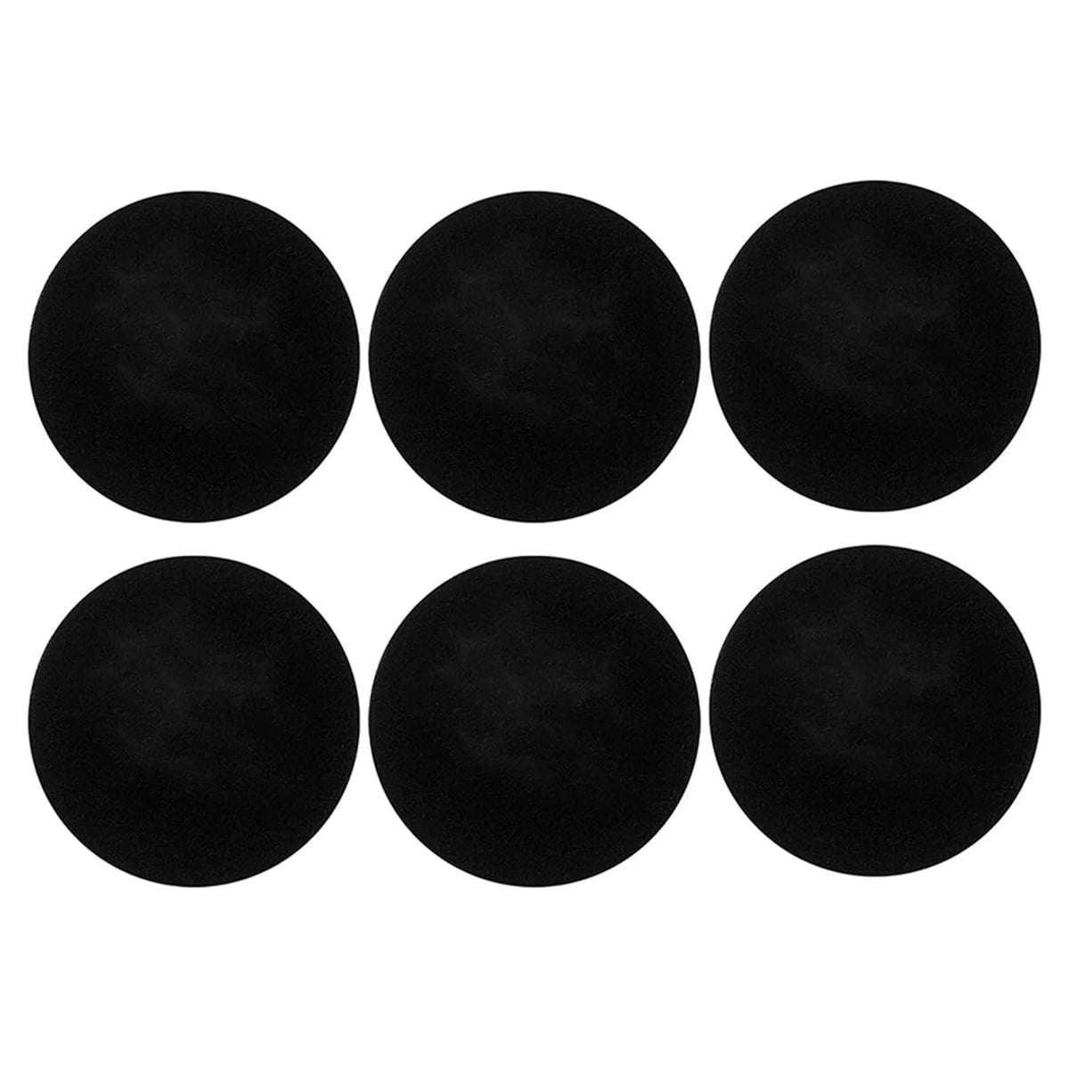 MinnowXY 6 Pack Hepa Filter Sponge Replacement Accessories As Shown, Black