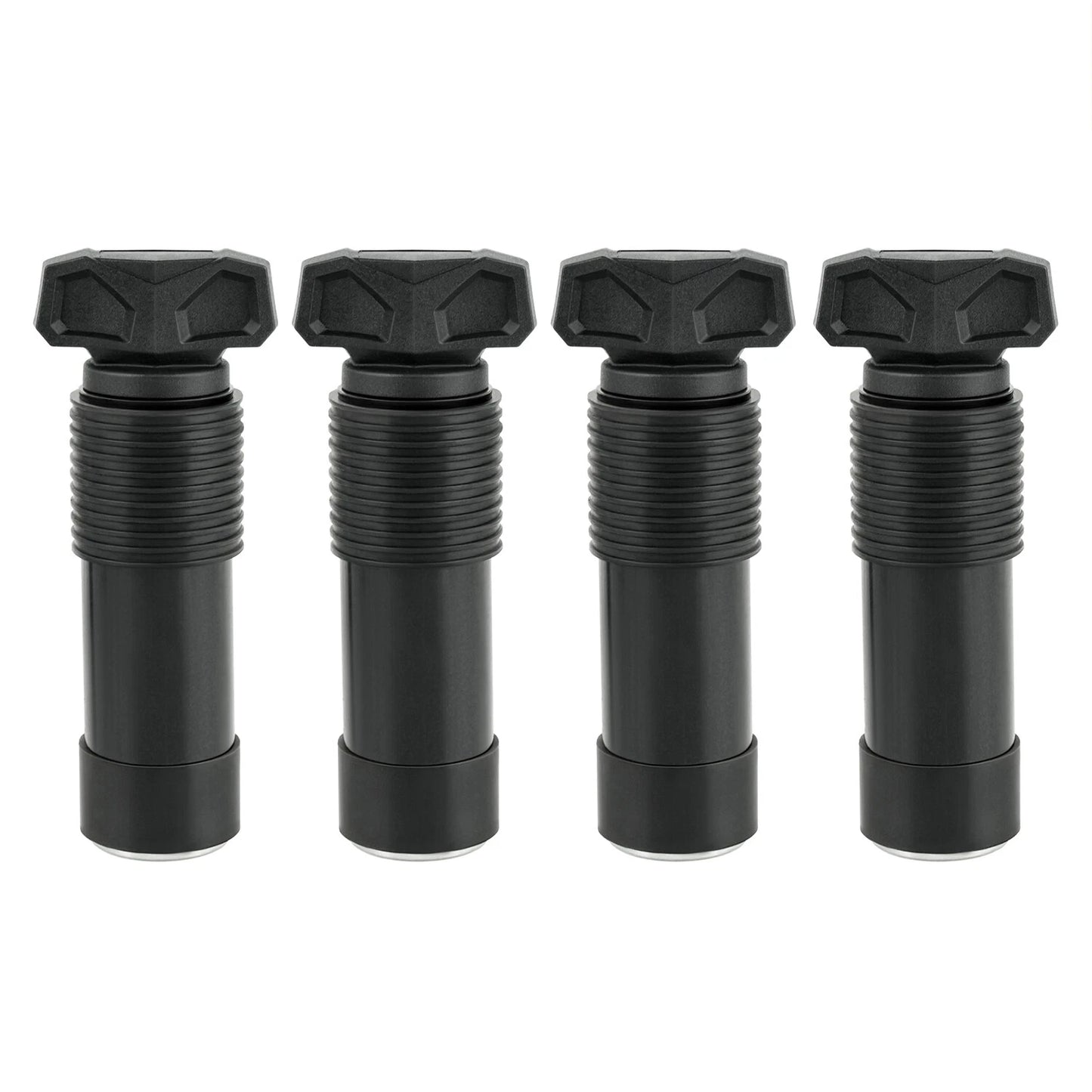 Plunger Anchor Mounting Kit For Polaris Ranger General Lock & Ride System 4Pcs