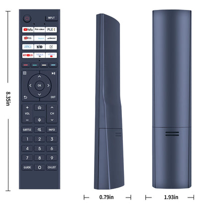 CT-95056 Replacement Remote Control For Toshiba TV No Voice