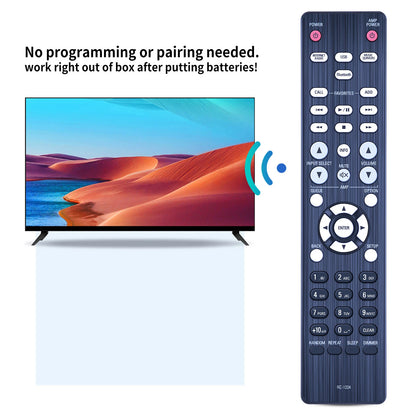 RC-1224 Remote Control For Denon AV Audio System DNP-800NE DNP800NE