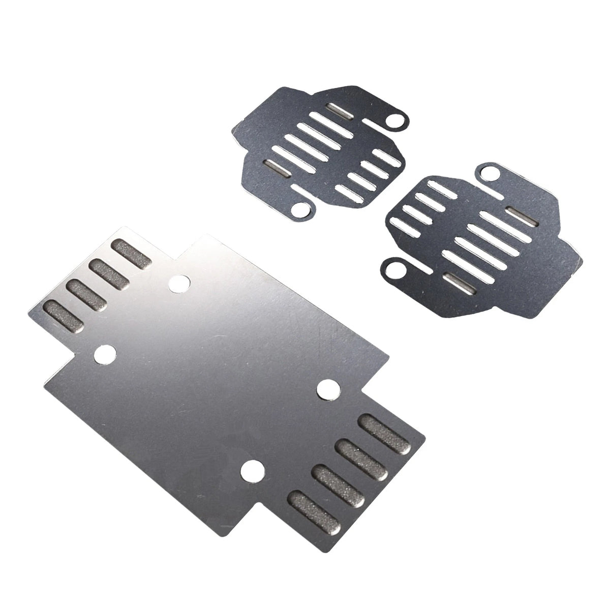Stainless Steel Armor Chassis Bottom Guard for FMS FCX24 Power Wagon 1/24 RC Car