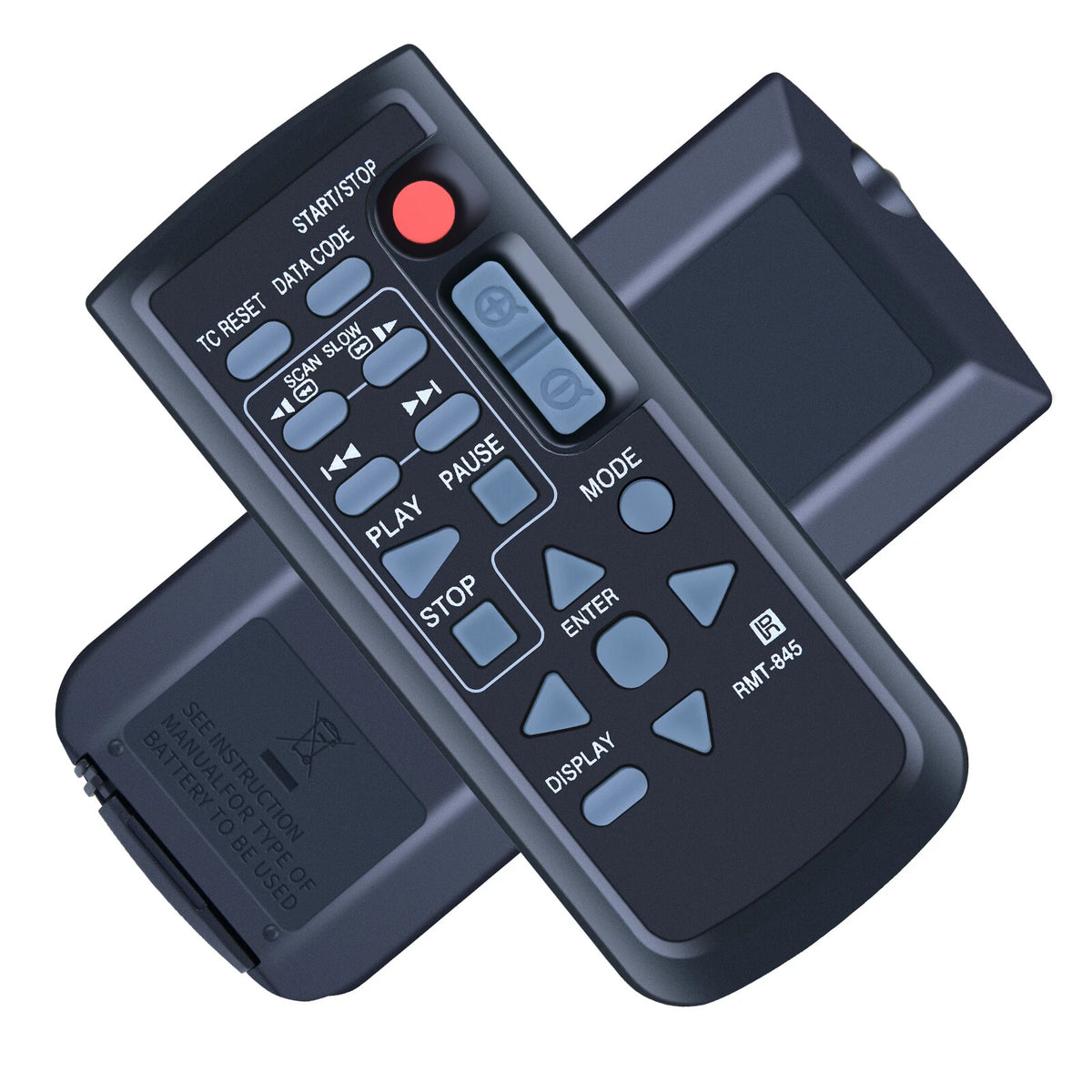 RMT-845 Wireless Replace Remote Control For Sony Cameras Camcorder -Black