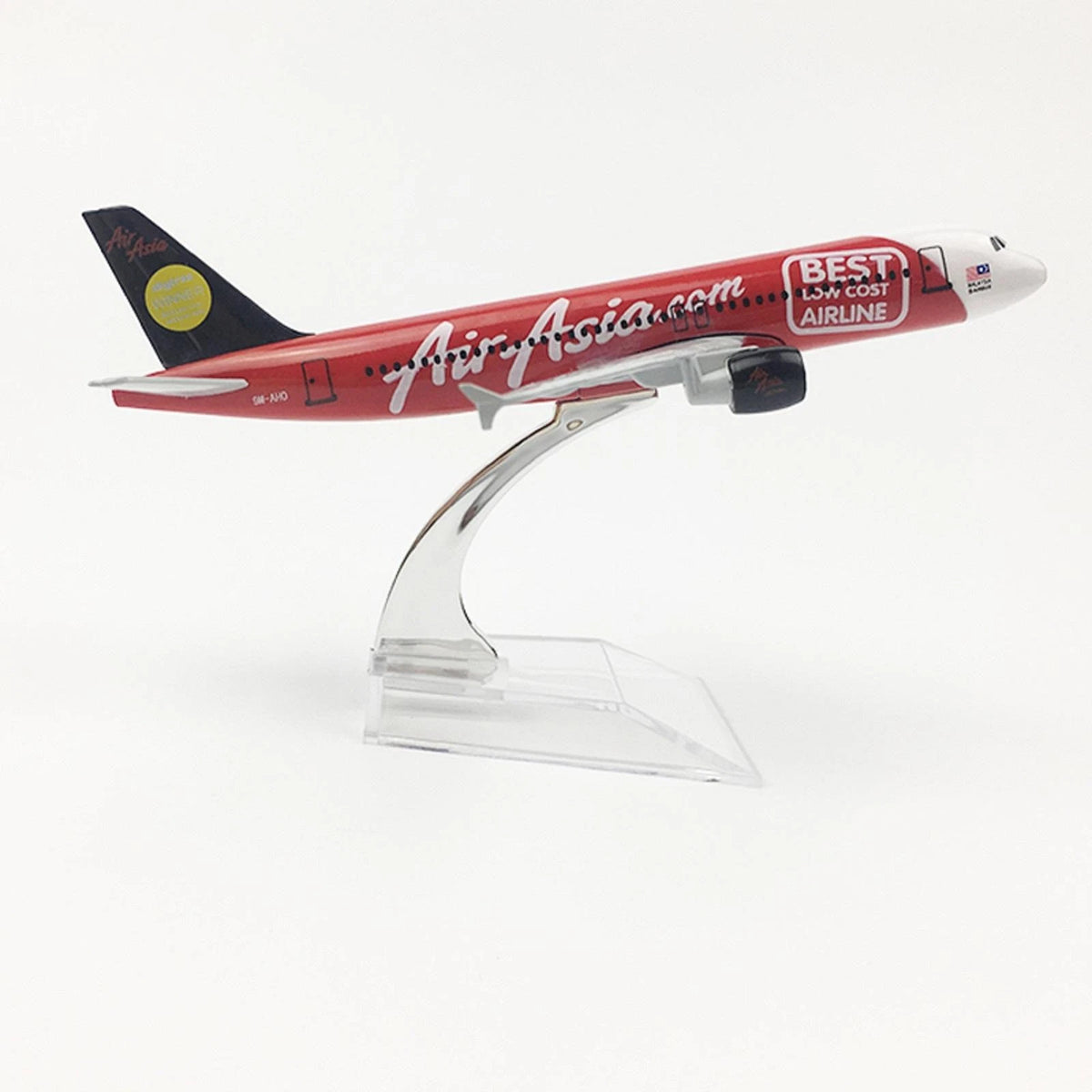 1:400 15cm Aircraft Asia 2007 A320 Alloy Plane Model Airplane Souvenir Ornaments