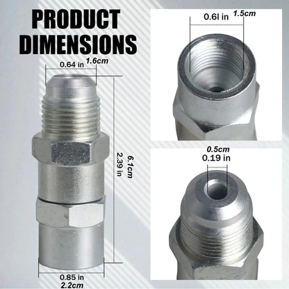 For Detroit Diesel Fuel Backflow Prevention Valve Part Numbers 23516919 23509140