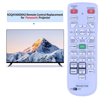 N2QAYA000042 Remote Control For Panasonic N2QAYA000041 6451055569 LCD Projector