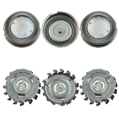 3*Shaving Heads Blades  Heads Parts For Philips Norelco HQ4 HQ56 HQ55 YQ6008