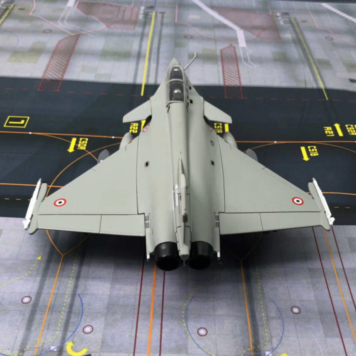1/72 French Air Force Rafale B Fighter Finished Alloy Model Airplane Toy Gift