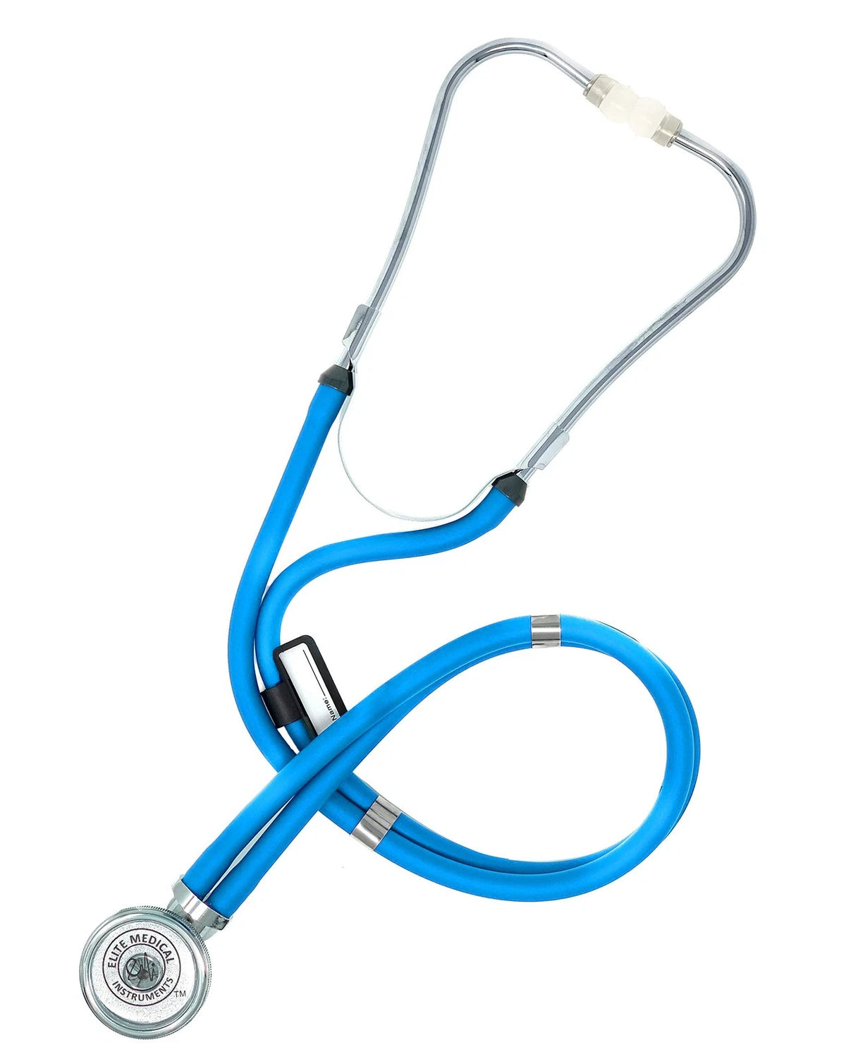 EMI EBE-340 Sprague Rappaport Stethoscope with Black Aneroid Baby Blue/Black