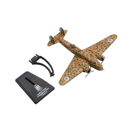 WWII Italian Air Force For Fiat BR.20 1:144 Alloy Model With Rotating Propeller