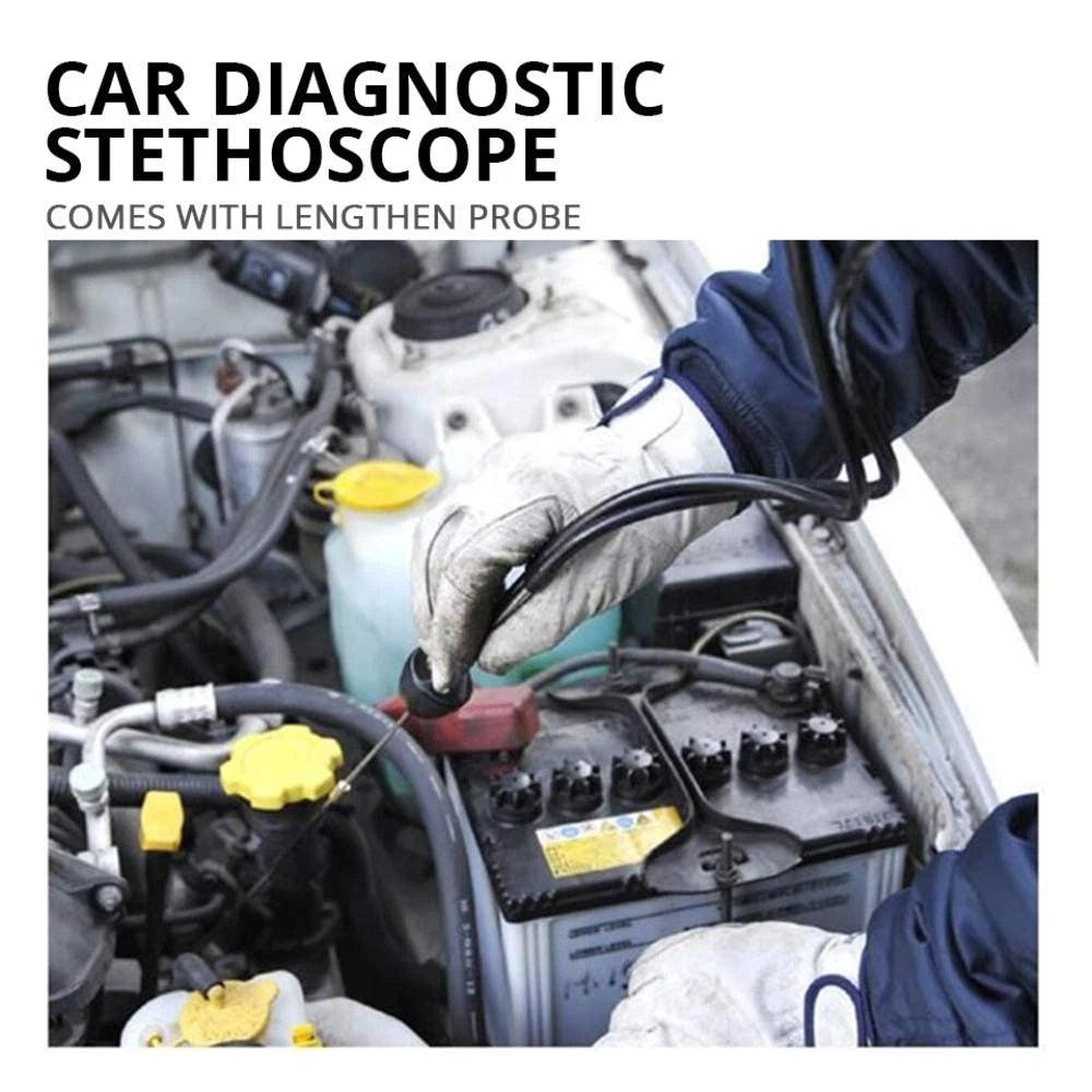 HARDK Automotive Mechanic Stethoscope Diagnostic Tool black
