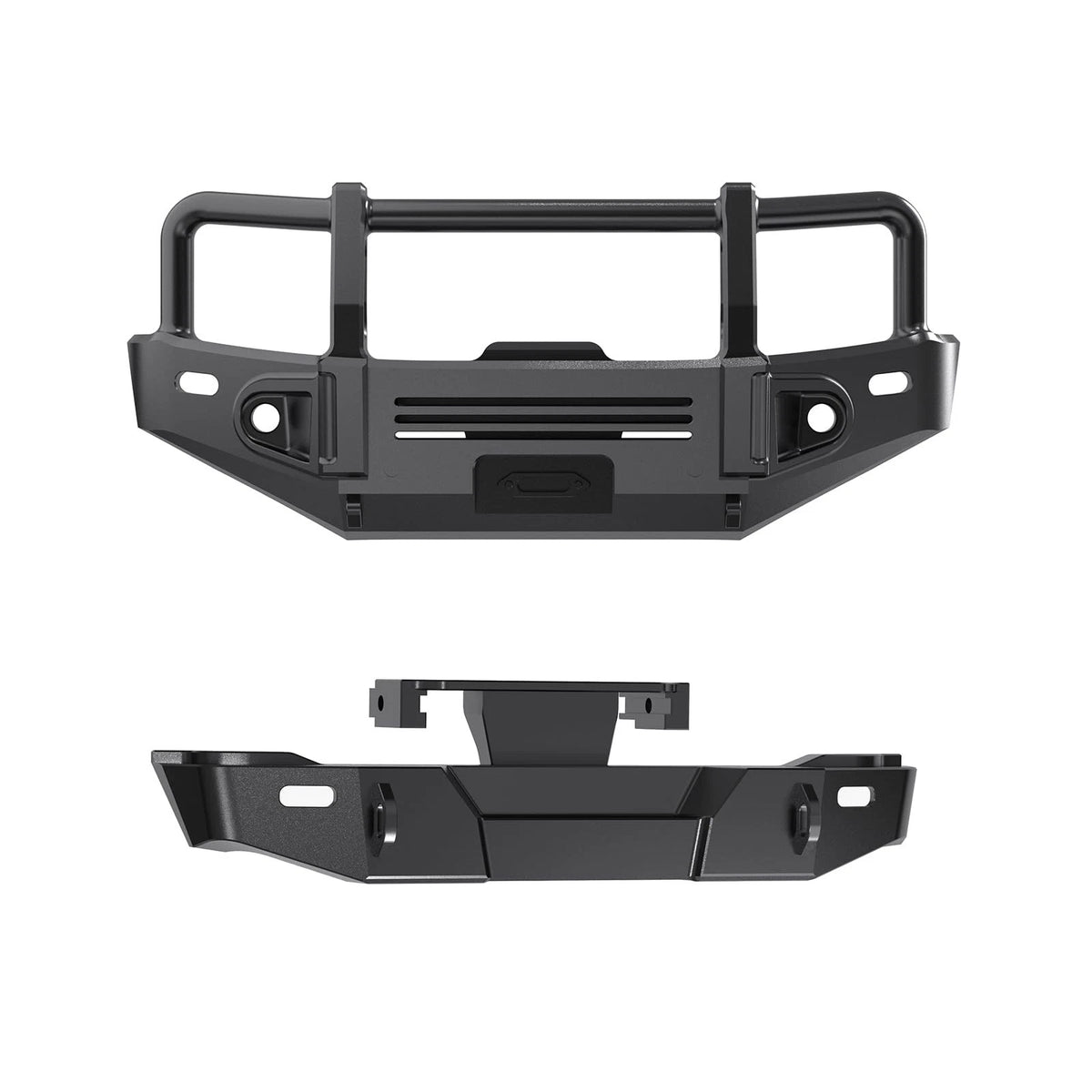SPEELIK Aluminum Front & Rear Bumper for Traxxas 1/18 TRX4M Bronco Upgrade...
