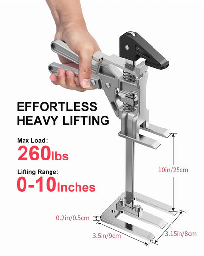 Kolvoii Labor Saving Arm Jack 2 Pack, 10" Height-Adjustable Large, Silver A