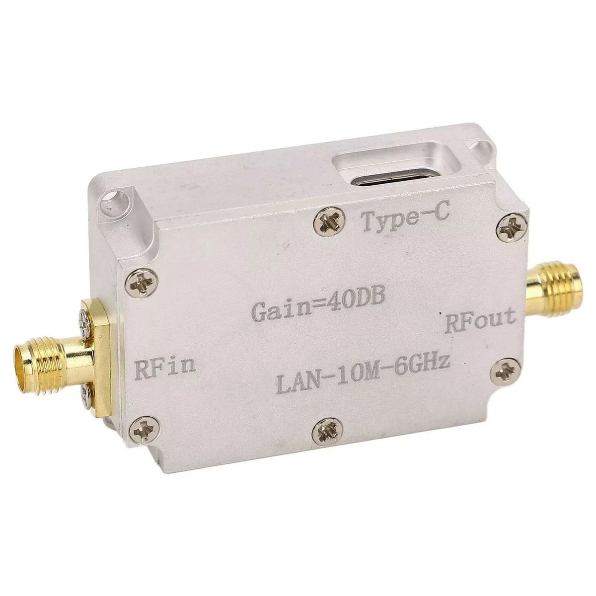 10M-6GHz RF Amplifier High Gain Driver Receiving Amplifier for GPS Receiver 40dB