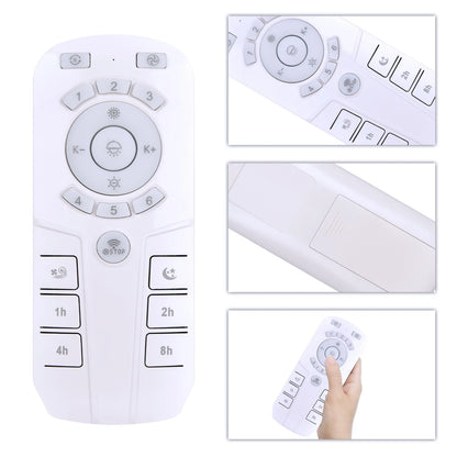 Remote Control For Garwarm / Ganeed / FTZVRD Ceiling Fan With Light