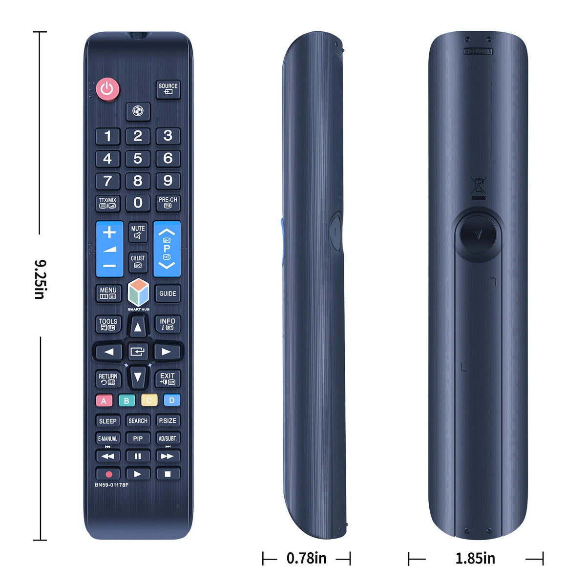 BN59-01178F Remote Control For Samsung TV BN59-01181B UE48HU8500 UA55H6800AW