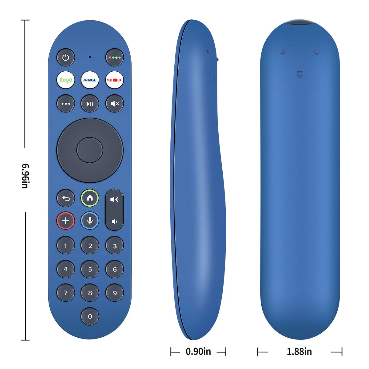 LC203-01-FXTL-blu Voice Remote Control For Hubbl TV Box