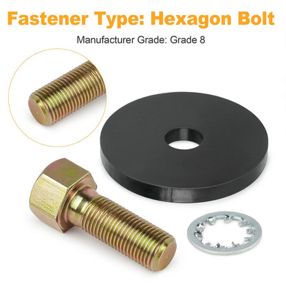 84532 1/2" - 20 x 1-3/8" Grade 8 Heat-Treated Balancer Bolt Black