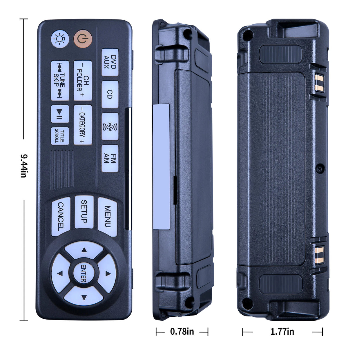 For 2014-2017 Honda Odyssey EXL SE Rear DVD Entertainment Remote Control Replace