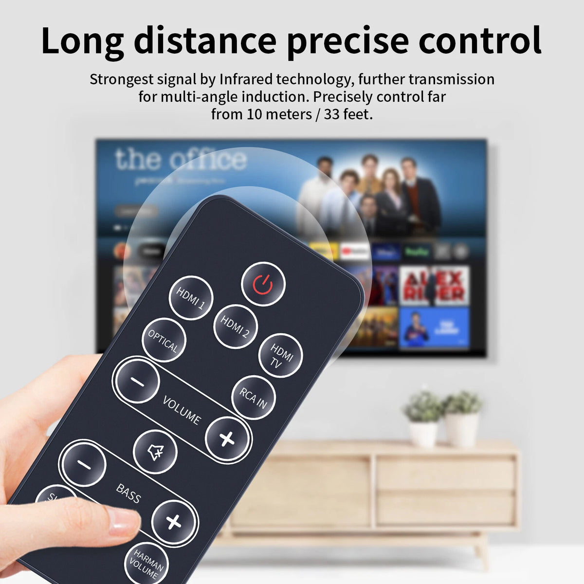 Remote Control For Harman Kardon Advanced Bluetooth Soundbar SB26 SB26AM