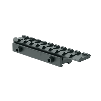 Sniper DV11 3/8" to 7/8" Dovetail Picatinny Adapter Mount, Low Black