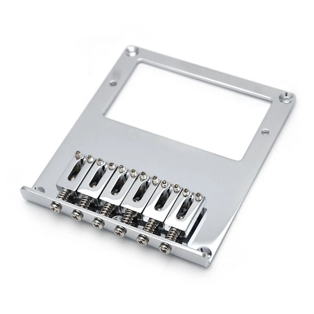 Durable 6 String Hardtail Bridge With Wrench Screws For Tele Telecaster Guitar