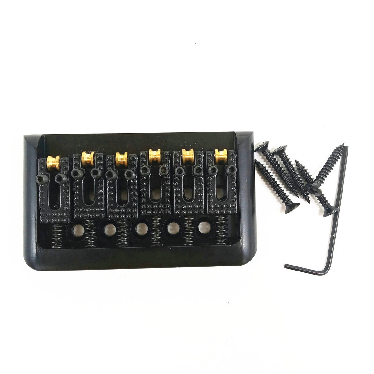 Zinc Alloy Roller Saddle Bridge Adjustable Saddles  For Electric Guitar