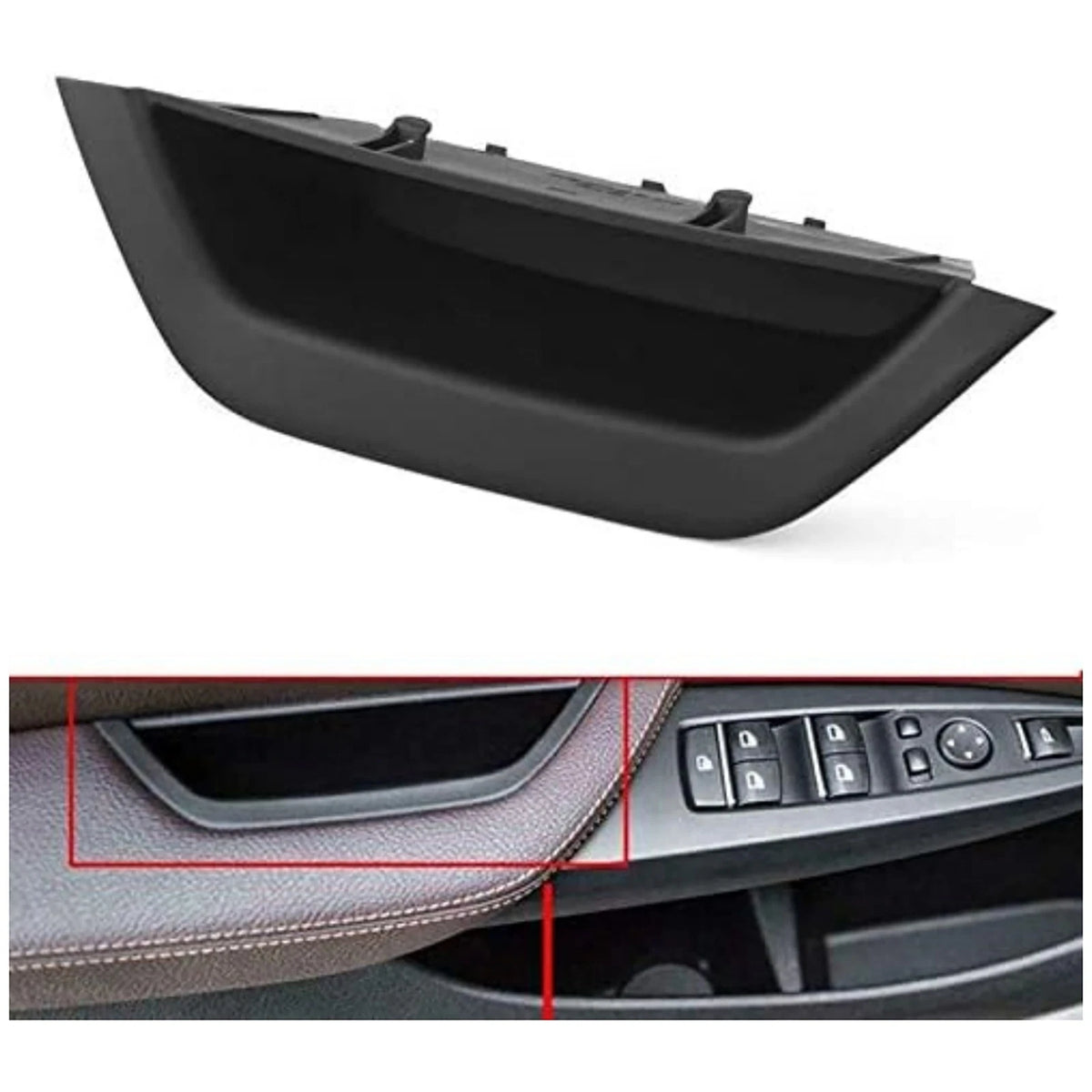 Interior Door Handle Inside Panel Trim For BMW X3 F25 2011-2017 51417250307