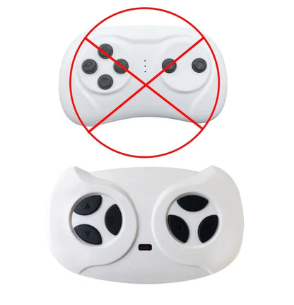 JR1602FCC 2.4Ghz Bluetooth Remote Control for Power Wheels,Remote white