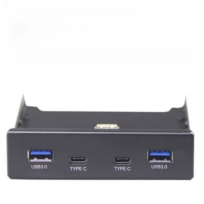 3.5 Inch Ports USB Front Panel Floppy Bay Expansion Adapter Computer Accessories