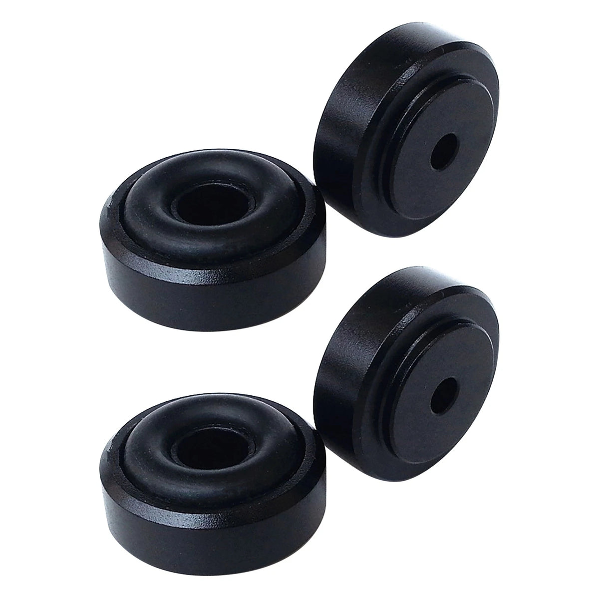 4pcs 20x8mm Black Isolation Feet Stand For CD Turntable Radio AMP Amplifier D