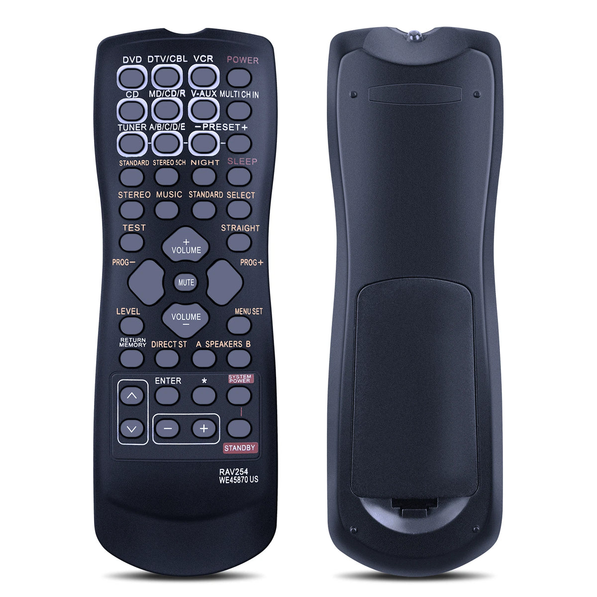RAV254 Remote Control For Yamaha AV Receiver RX-V350 HTR-5730 RX-V359 RXV350