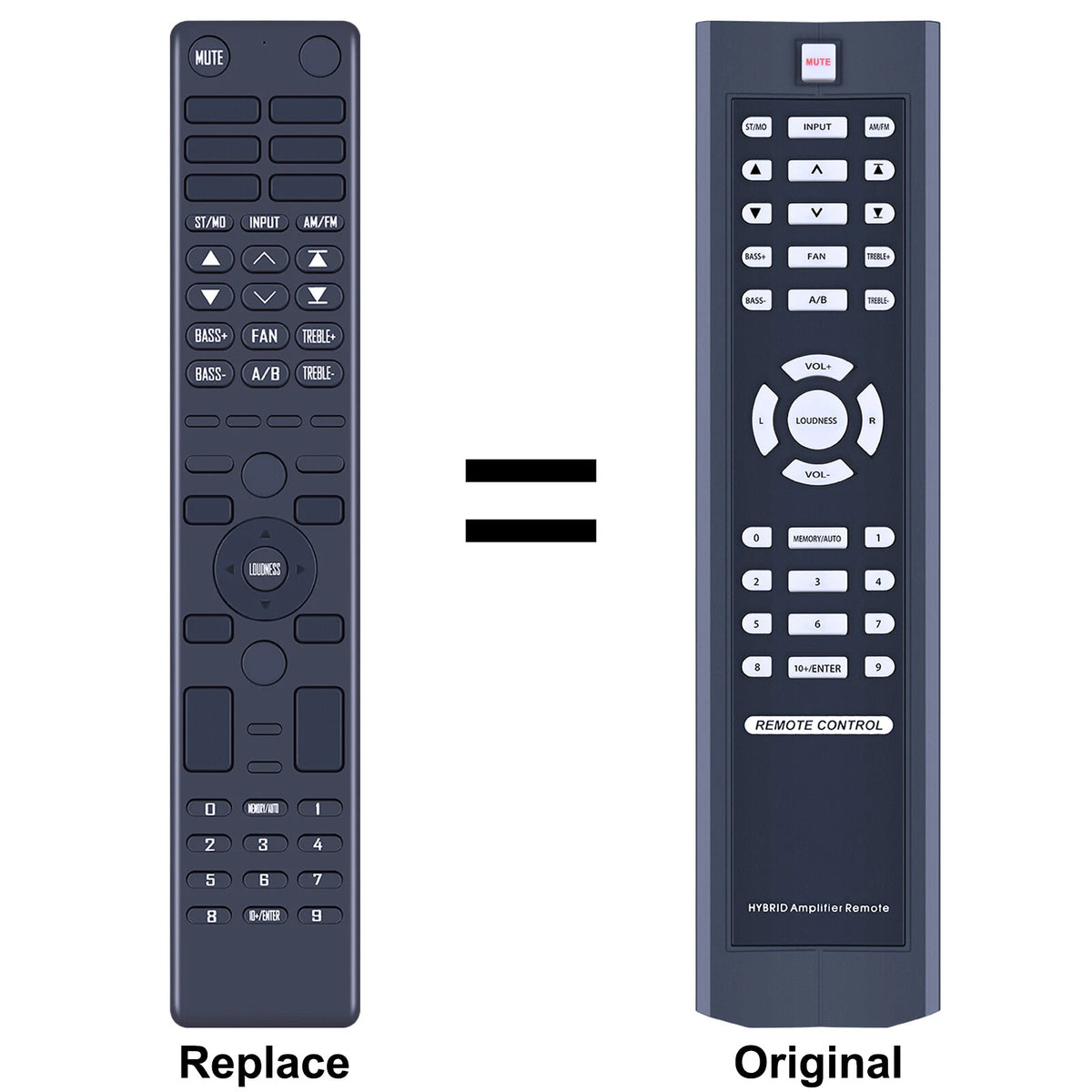 Replacement Remote Control For Technical Pro OLDER hybrid components