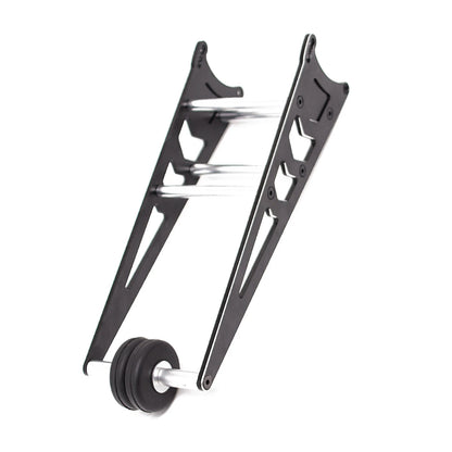 Replacement 1/10 RC Alloy Tail Wheel Head-up Wheelie Bar for Traxxas Slash 2WD