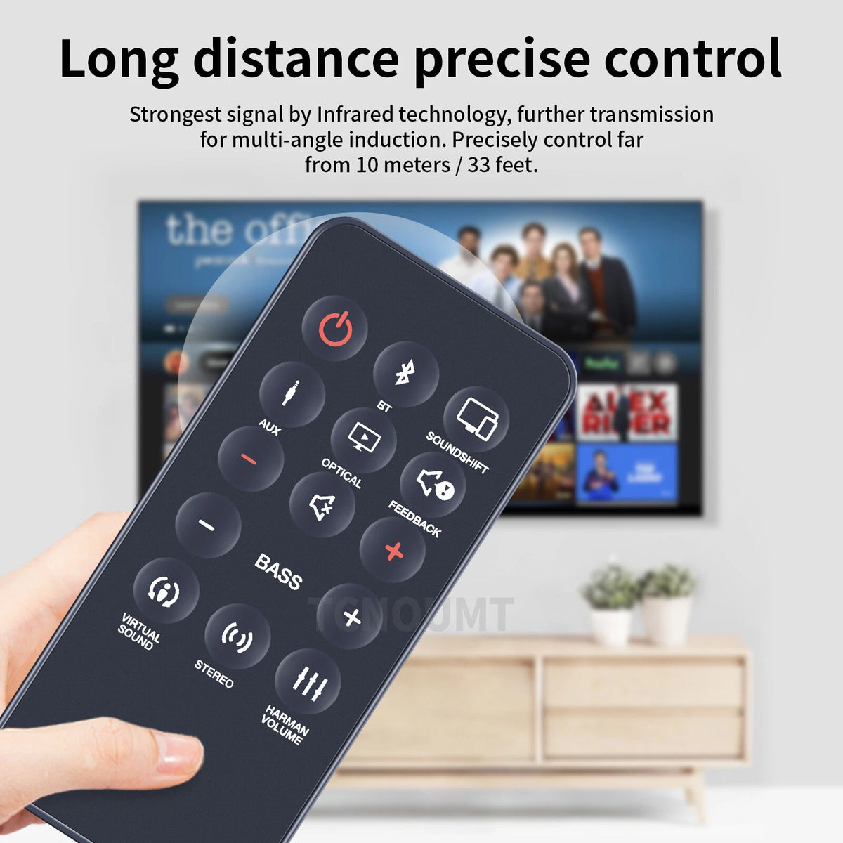 Replacement Remote Control For JBL Cinema Soundbar SB250 SB350