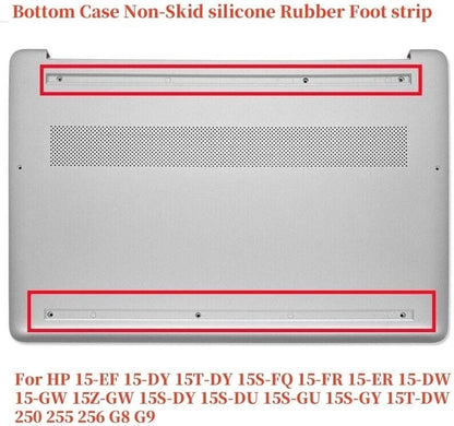 Laptop Bottom Cover Rubber Non-Slip Bumper Foot Feet Pad Strips...