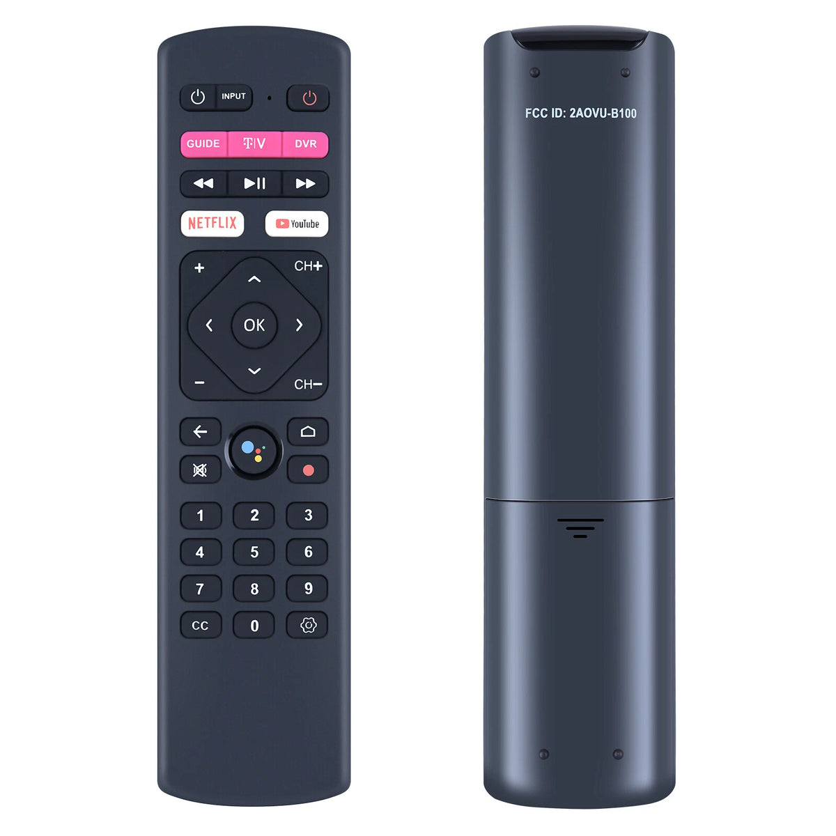 For T-Mobile T-vision HUB streaming 4K Android TV DVR Box Voice Remote Control