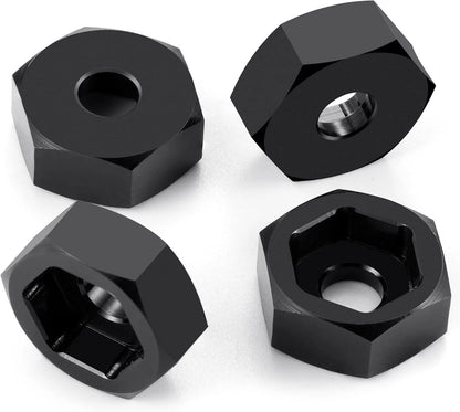 4Pcs 8mm to 12mm Wheel Hex Hub Adapters Aluminum Alloy Big Conversion...