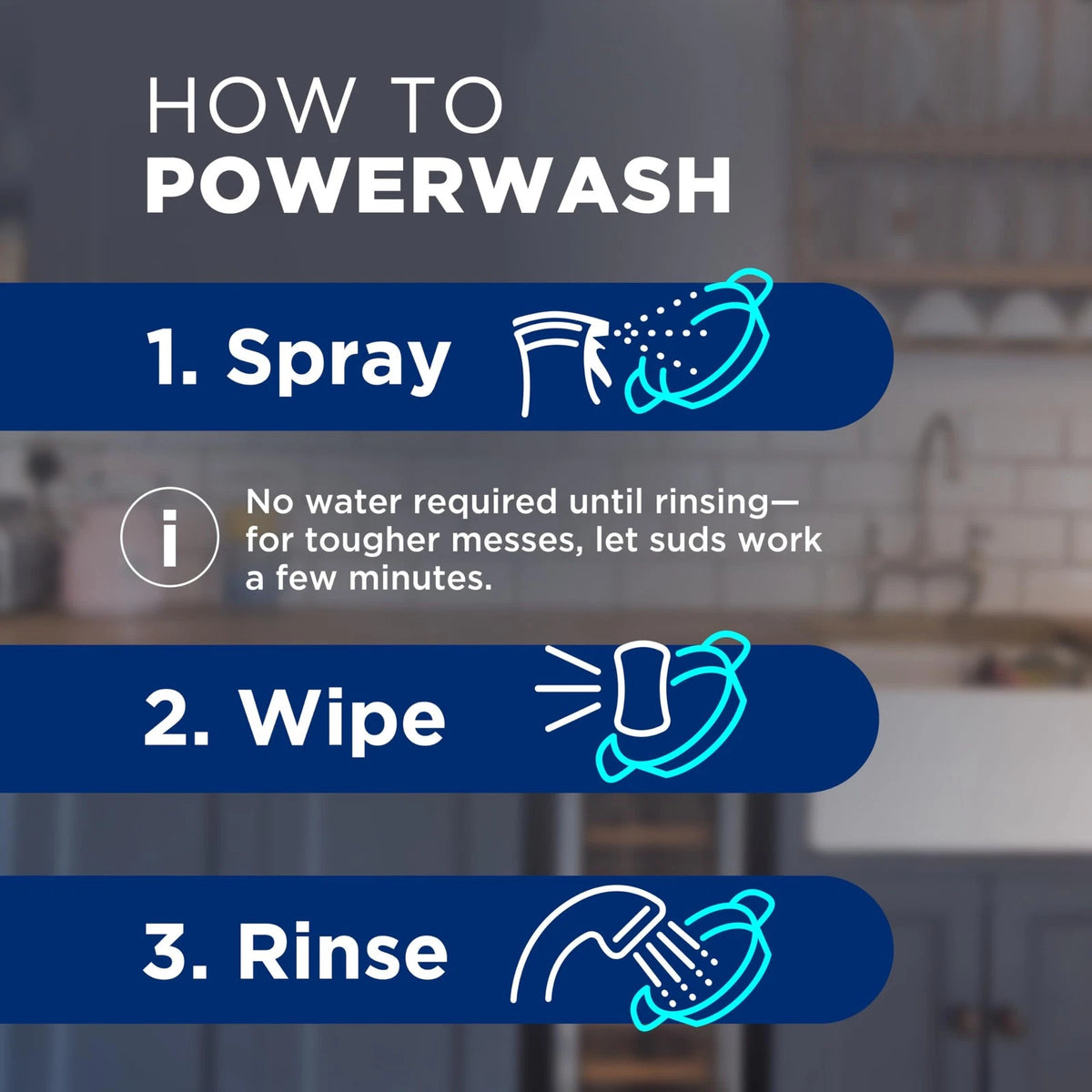 Dawn Powerwash Spray, Dish Soap, Dishwashing Liquid, 16 Fl Oz (Pack of 4)