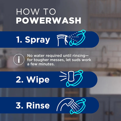 Dawn Powerwash Spray, Dish Soap, Dishwashing Liquid, 16 Fl Oz (Pack of 4)