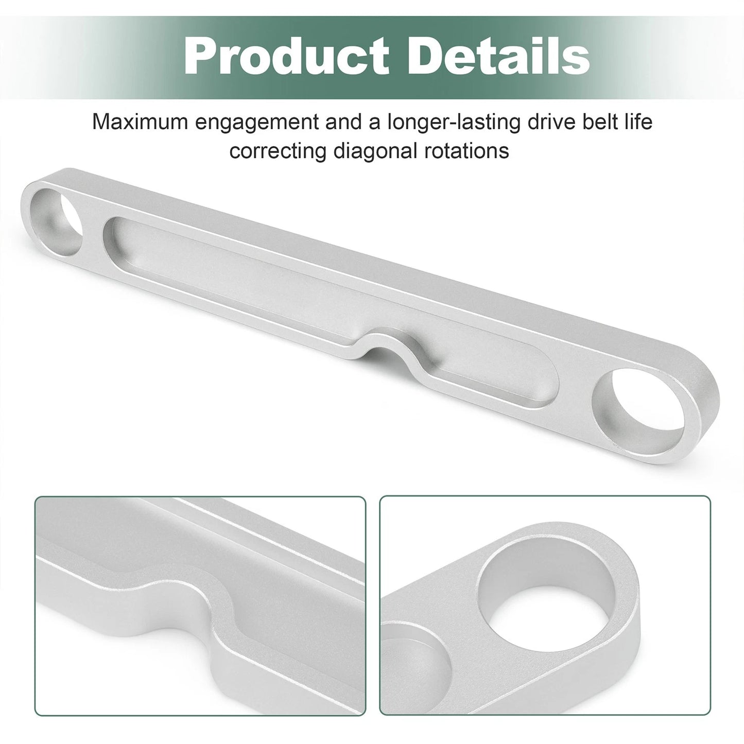 Silver Crankshaft CVT Clutch Shaft Alignment Assisting Tool For Polaris RZR Pro