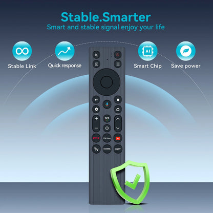 RC813A FMB1 RC923A G0401-000253 Remote Control For TCL Smart LED TV No Voice
