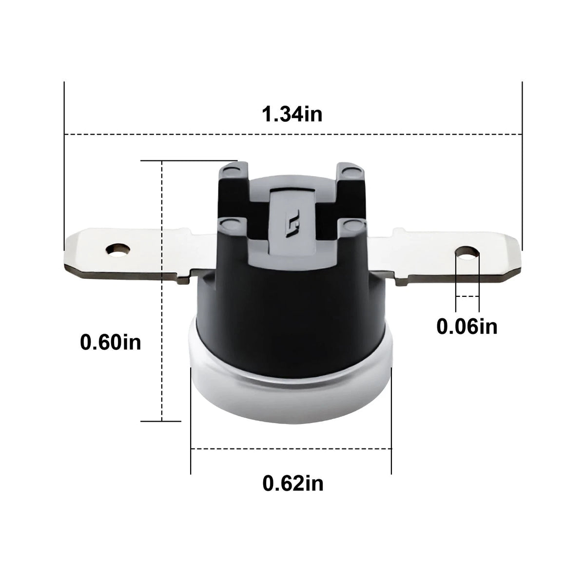 Coffee Percolator Thermostat P04-303 Fits Standard Size, Silver