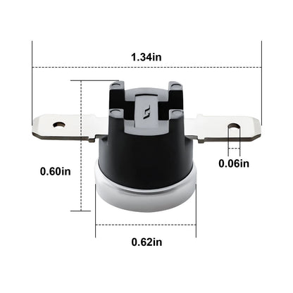 Coffee Percolator Thermostat P04-303 Fits Standard Size, Silver