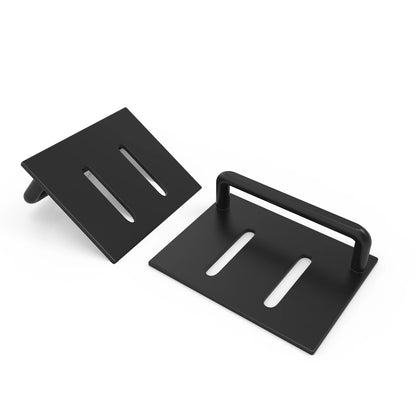 Truck Cap LEER 100XL / 100LE / 100XQ Rear Door Latch 2 C Striker Plates 77544