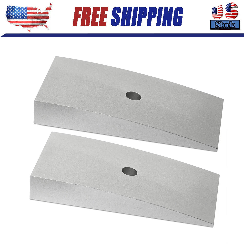 Rear Suspension Leaf Spring Shim Kit Rear 6 Degree, 2.5 Inches Wide Sliver