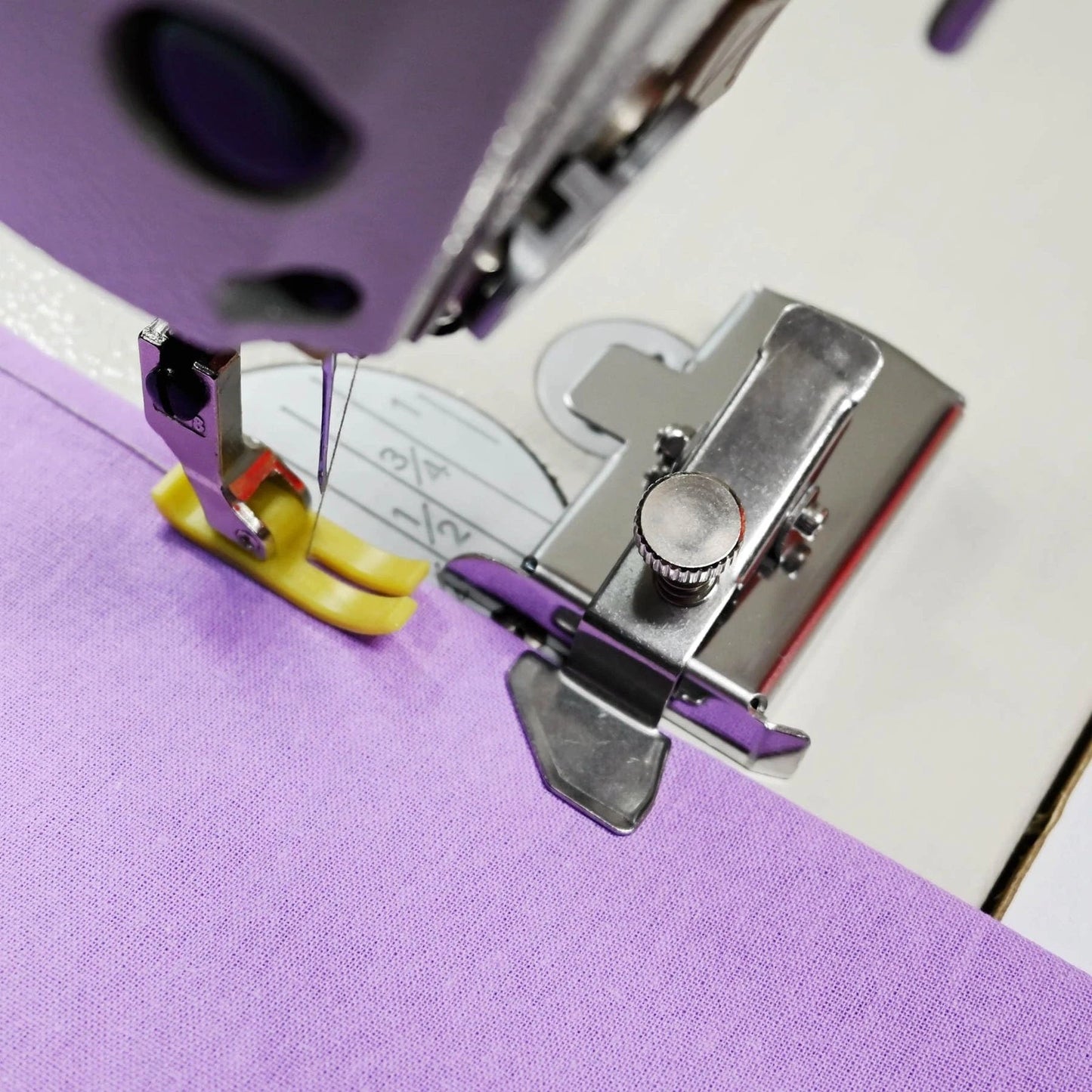 Magnetic Seam Guide for Sewing Machine,Guide 2 inches x 3.2 inches, Silver