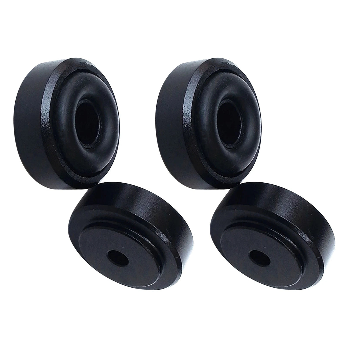 4pcs 20x8mm Black Isolation Feet Stand For CD Turntable Radio AMP Amplifier D