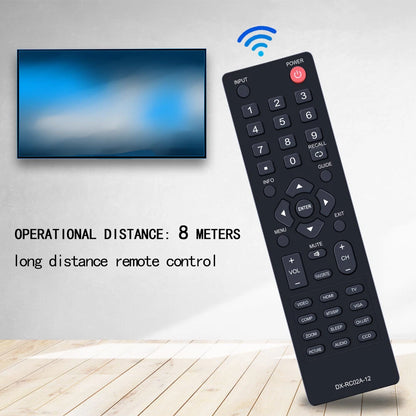 DX-RC02A-12 For Dynex TV Remote Control DX-24L230A12 DX-32L230A12 DX-L32-10A