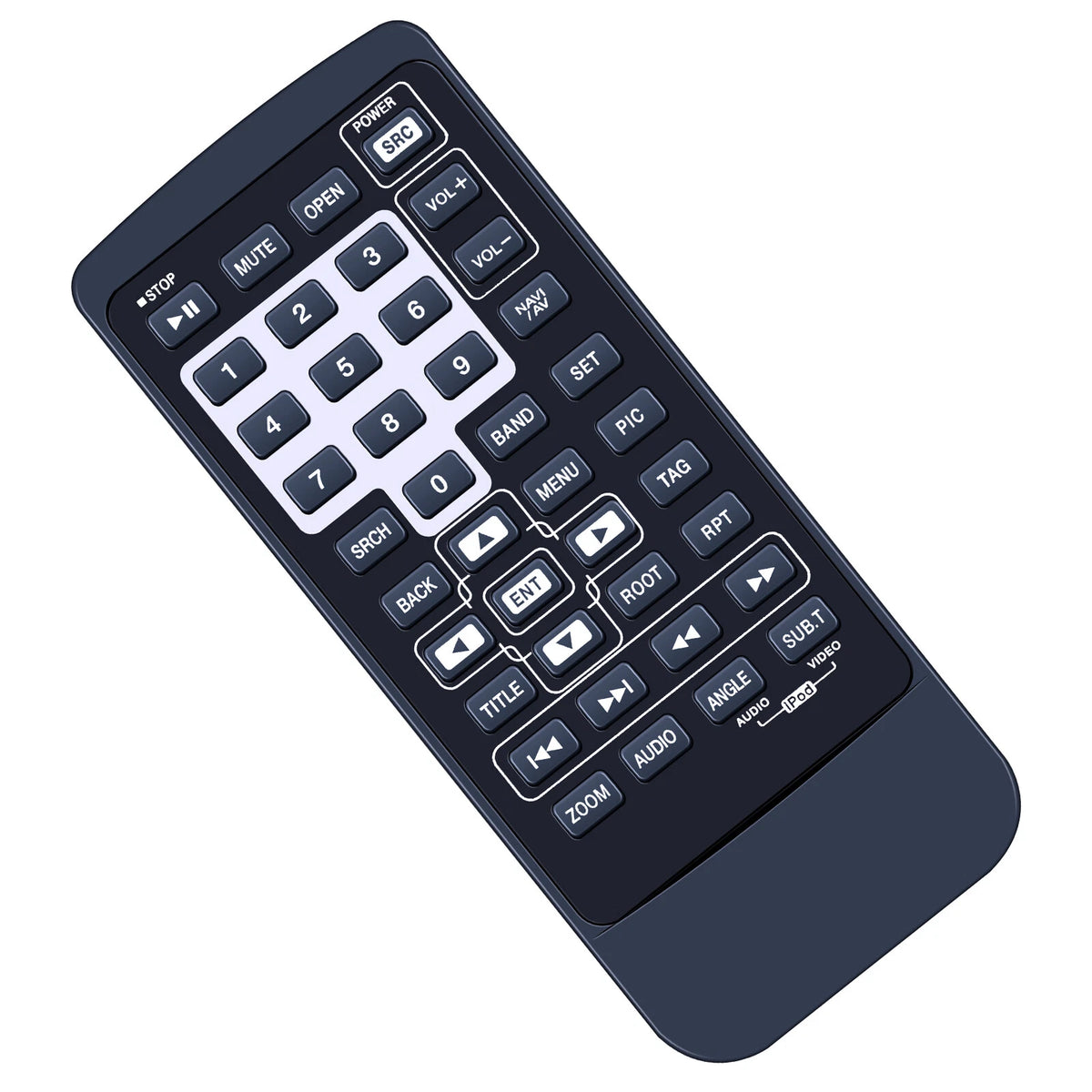Replacement Remote Control For Clarion NX501 NZ501 Navigation Receiver